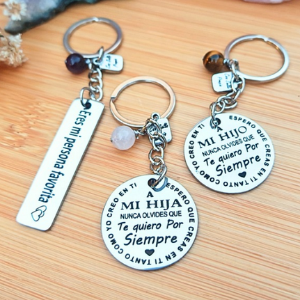 Llaveros con Mensaje