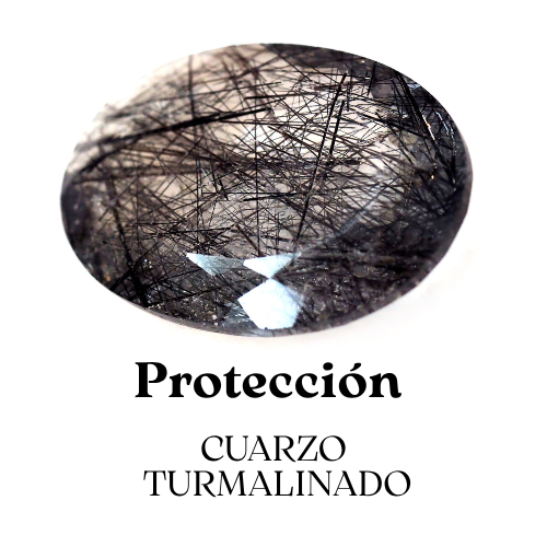 Collar Cuarzo Turmalinado – Protección y Transmutación de Energía | Mixtilo
