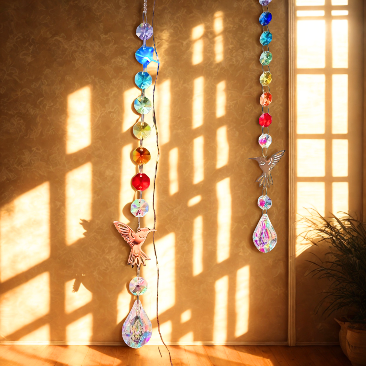 Atrapasol Colibrí 7 Chakras – Energía, Equilibrio y Buenas Vibras | Mixtilo