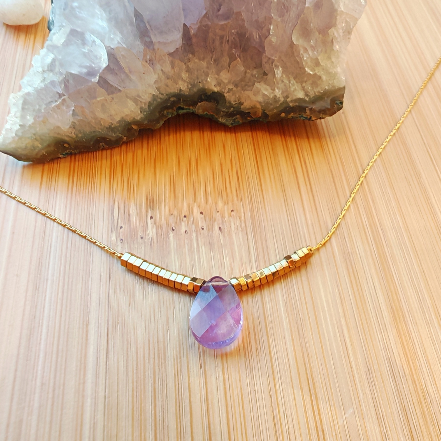 Collar Amatista – Bienestar, Armonía y Protección Energética | Mixtilo