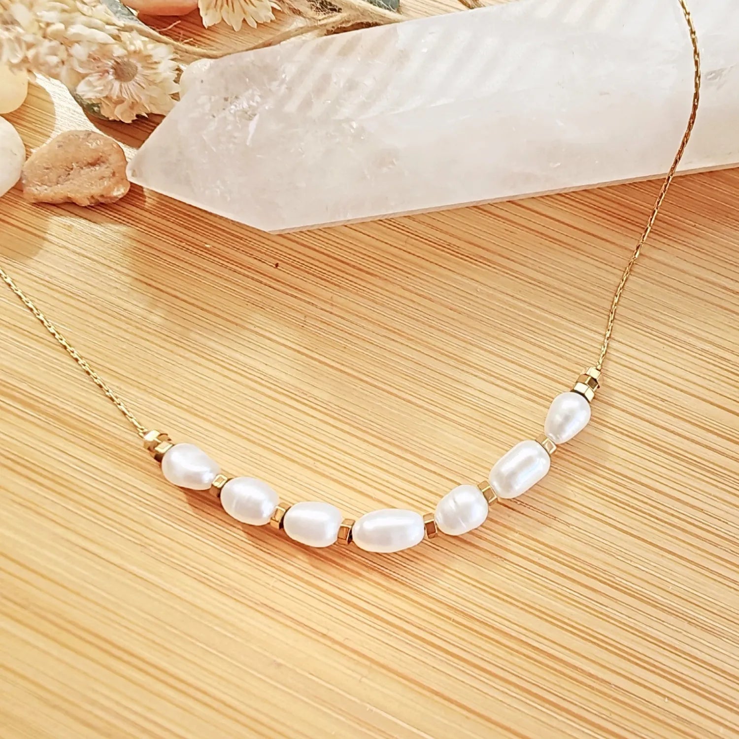 Collar de perlas - Energía positiva