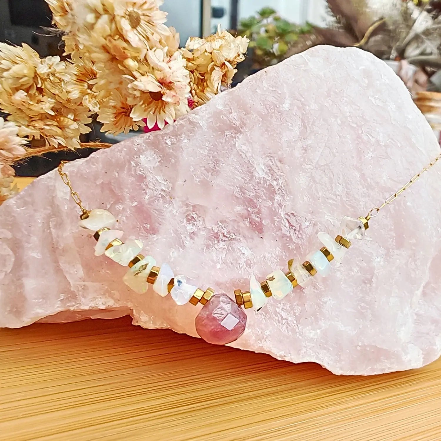 Collar Ópalo de Fuego – Motivación y Prosperidad