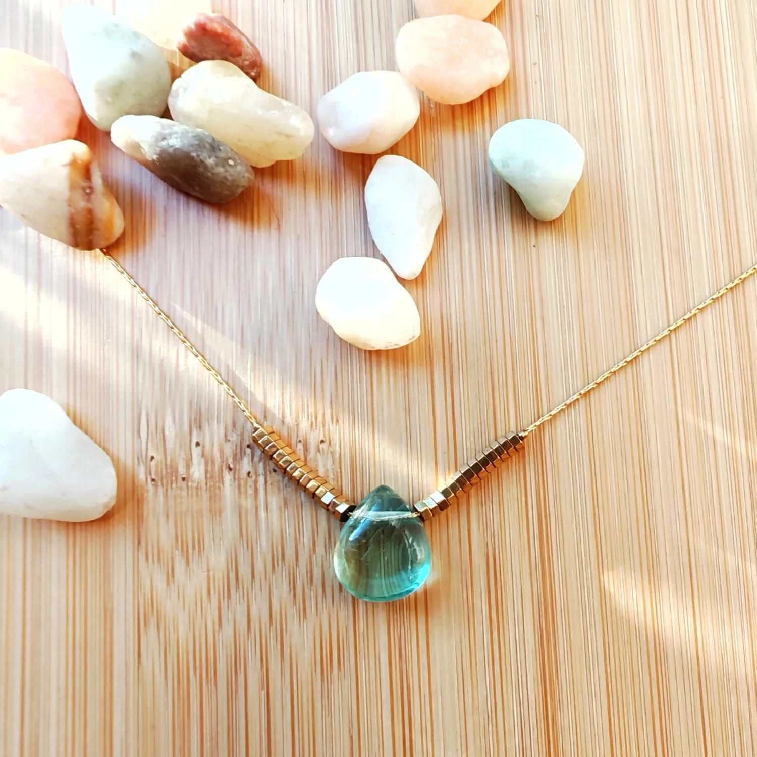 Collar Fluorita – armonía y claridad