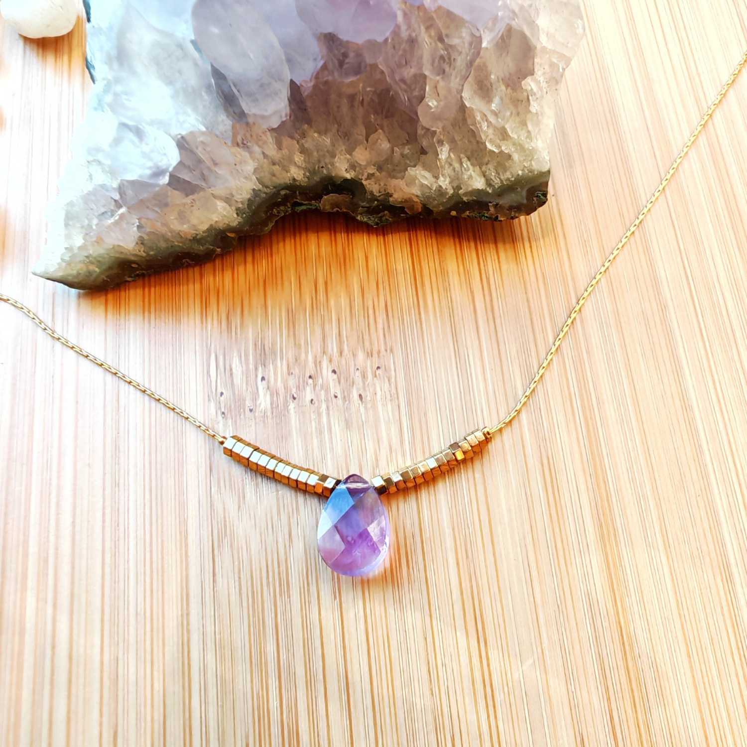 Collar Amatista – Bienestar, Armonía y Protección Energética | Mixtilo