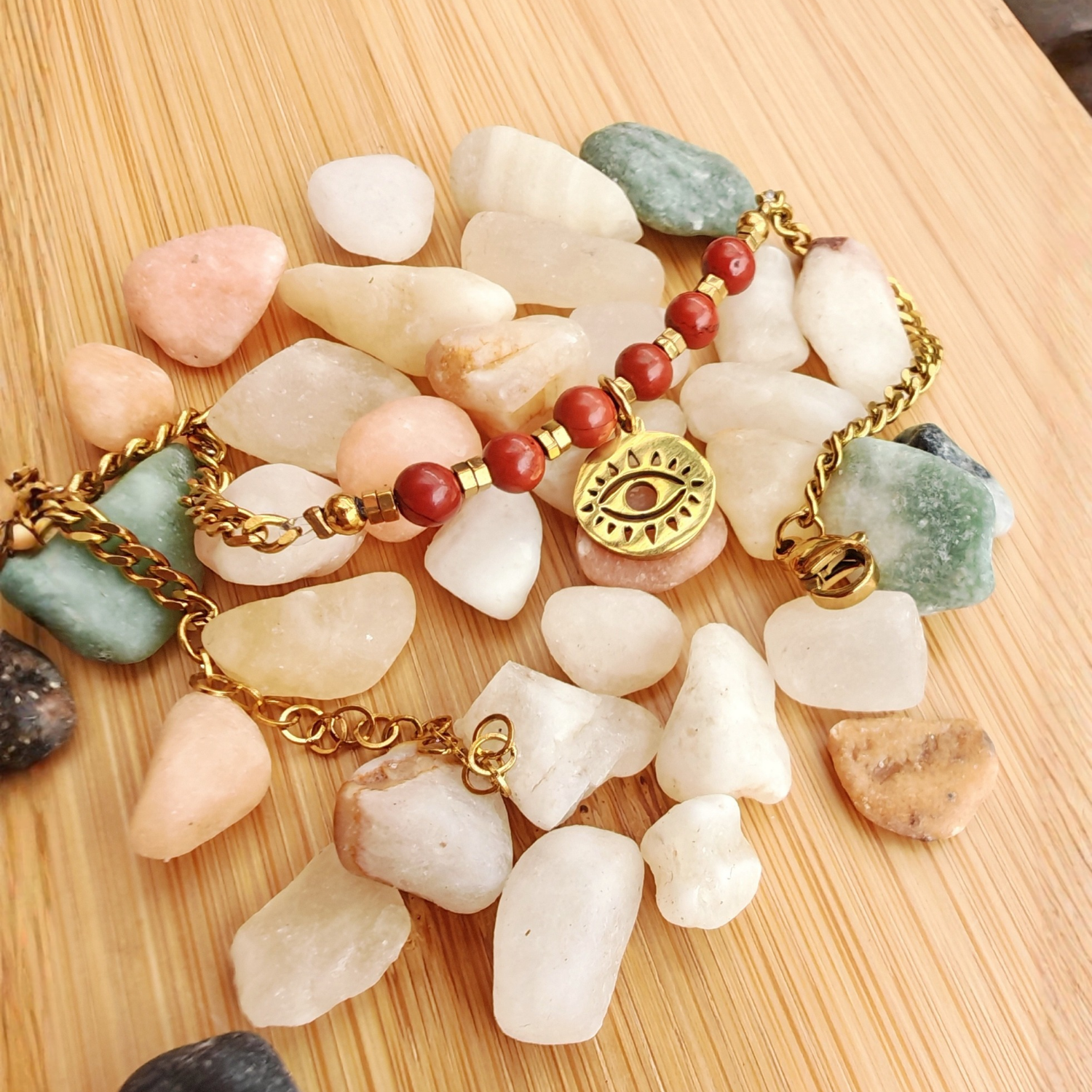 Pulsera de protección Jaspe Rojo | Mixtilo