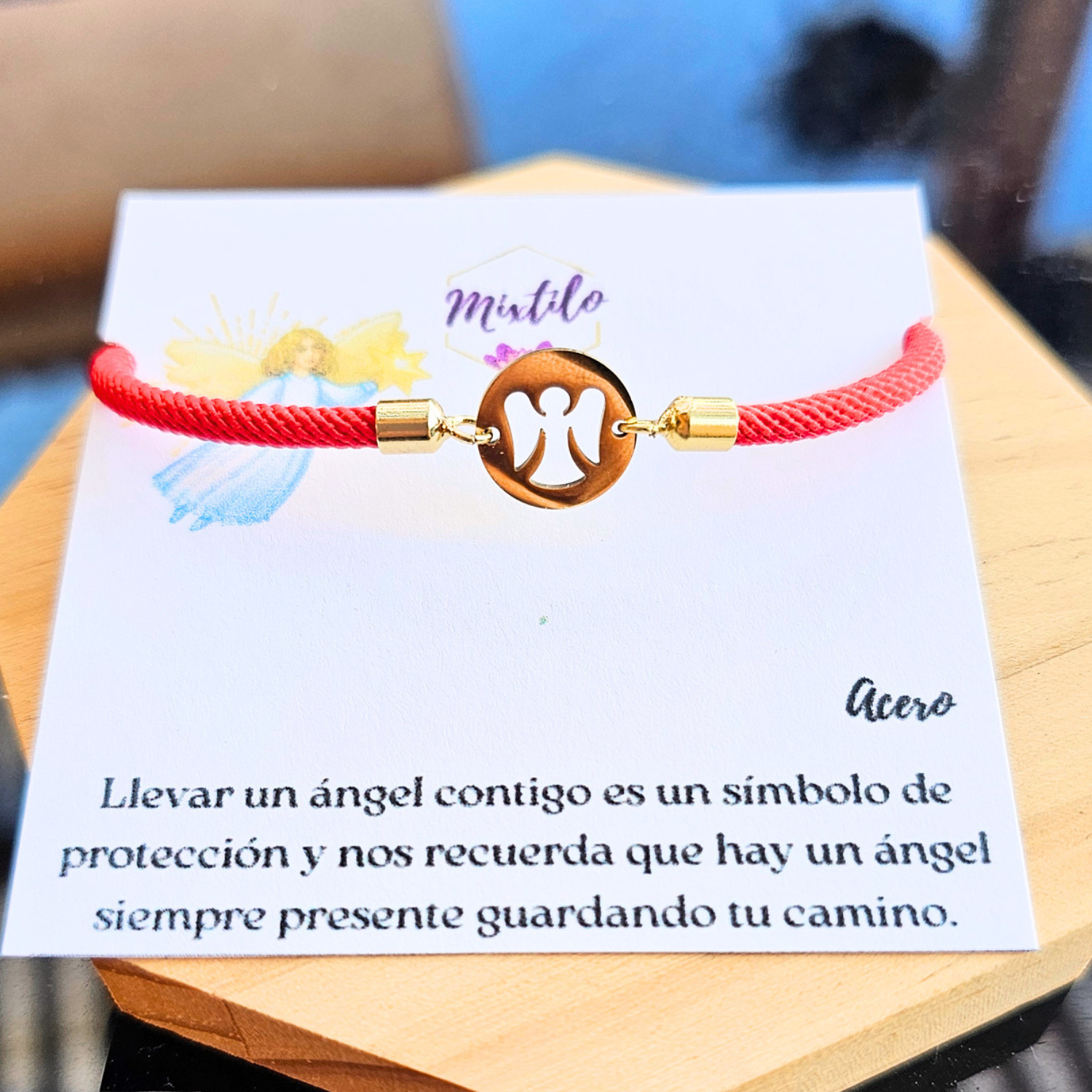 Pulsera Roja Ángel