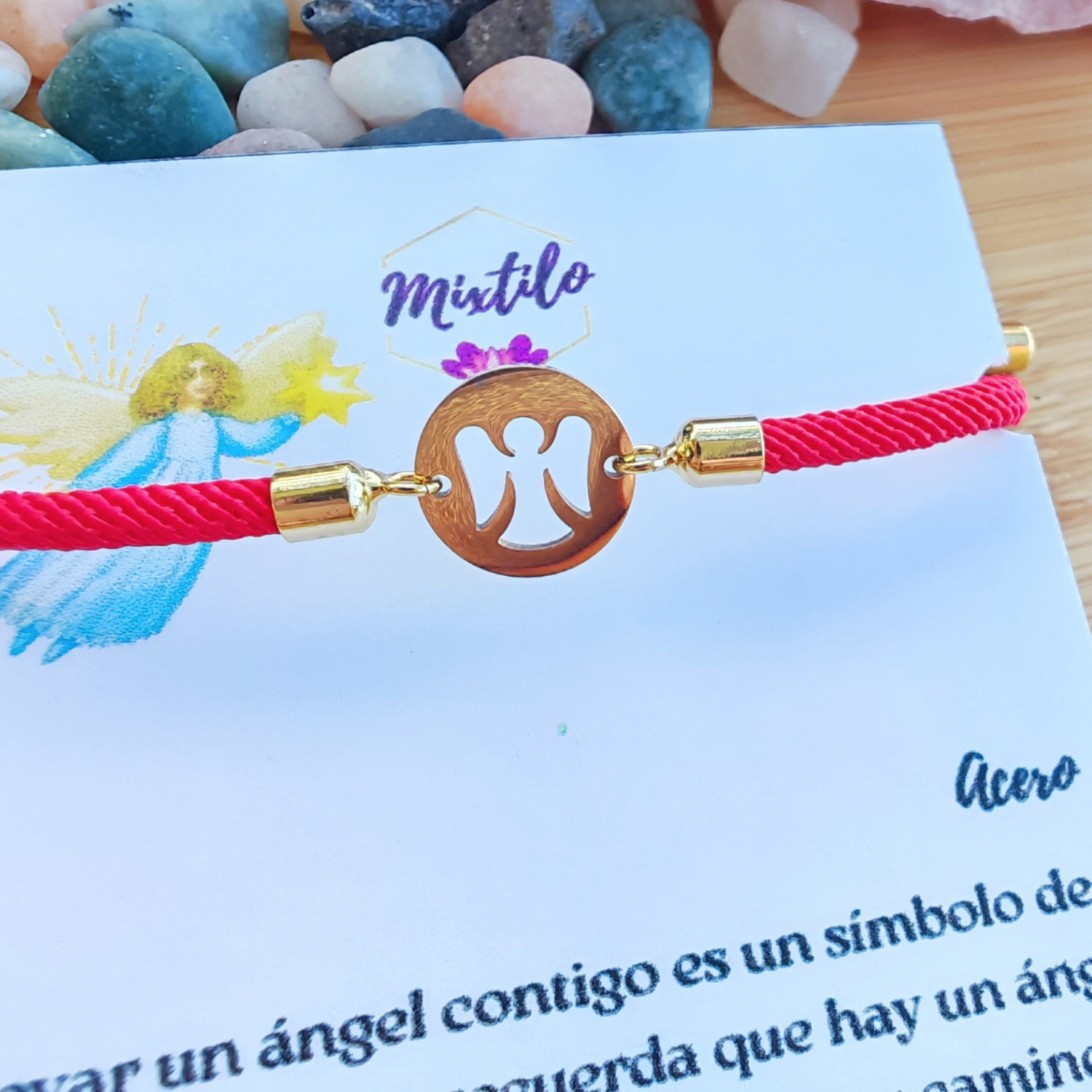 Pulsera Roja Ángel