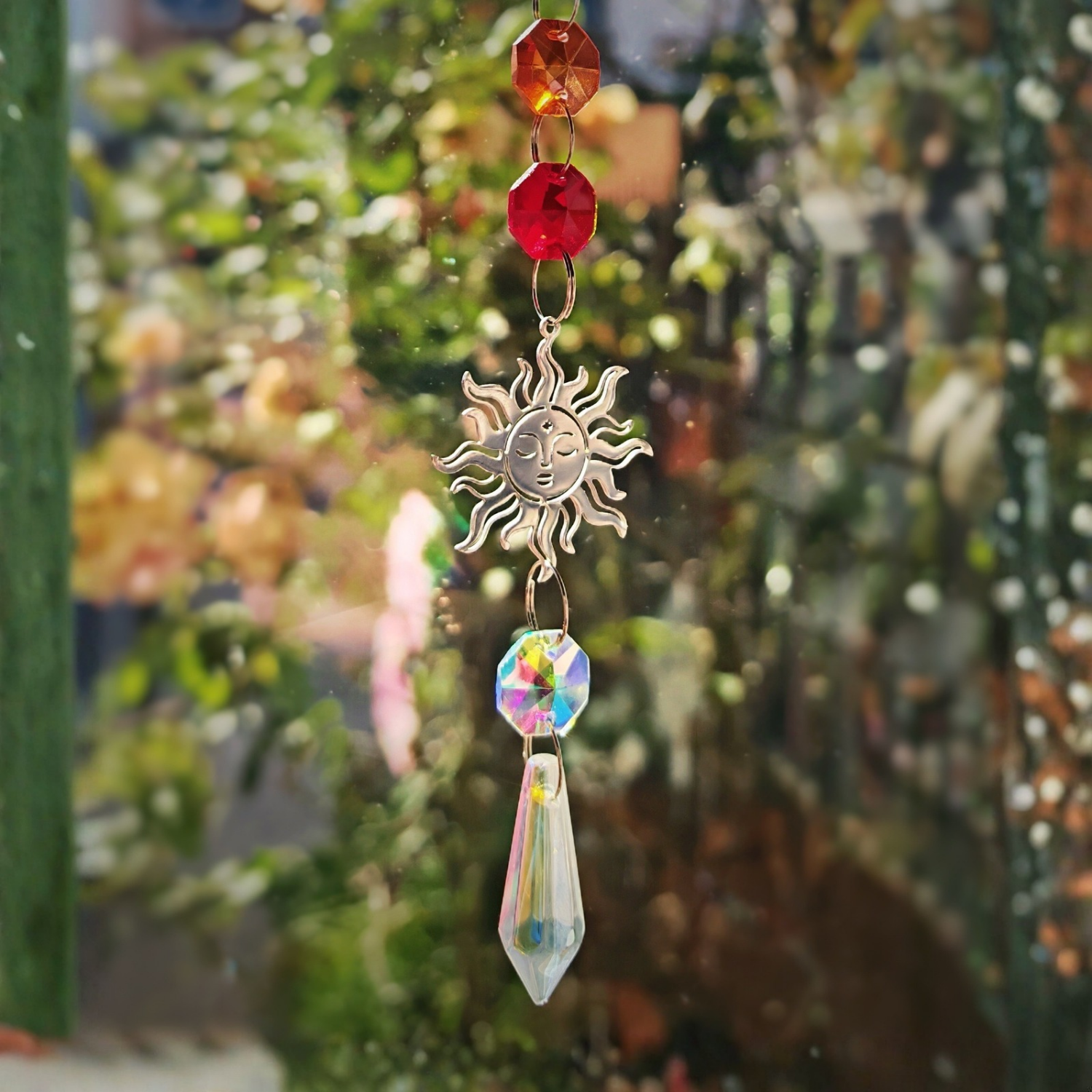 Atrapasol Sol 7 Chakras – Luz, Energía y Armonía para tu Hogar | Mixtilo