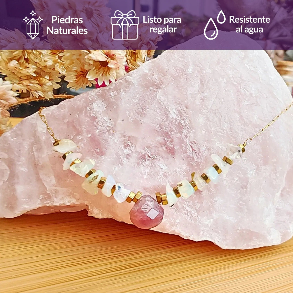 Collar Ópalo de Fuego – Motivación y Prosperidad